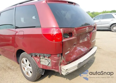 2008 Toyota Sienna Le z USA, uszkodzony, nr VIN 5TDZK23C48S101828